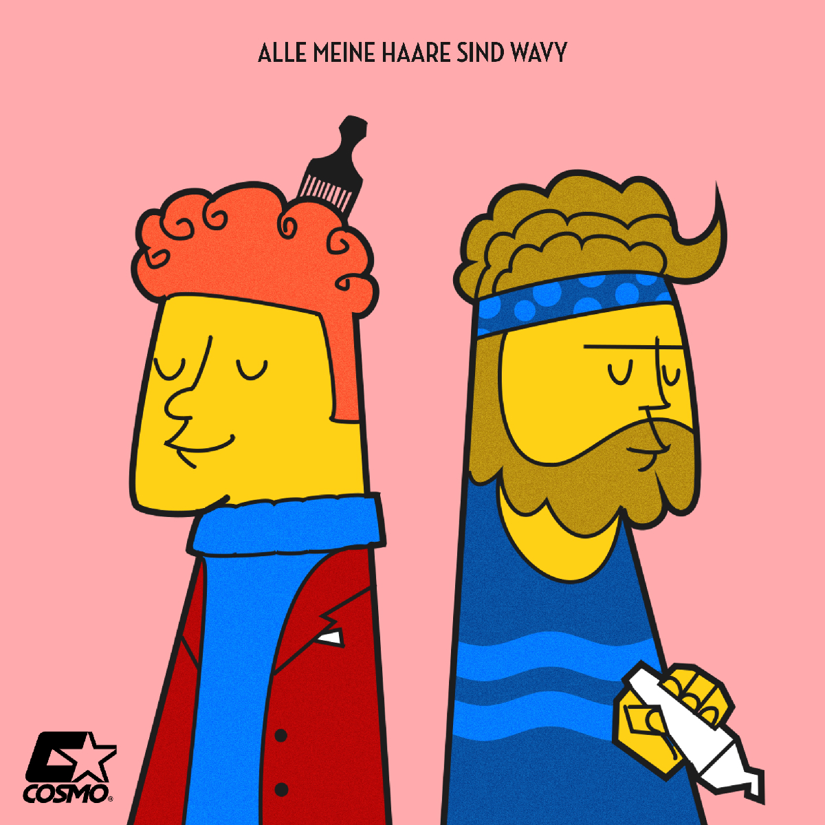 Albert Parisien & Johny Space - Alle Meine Haare Sind Wavy EP